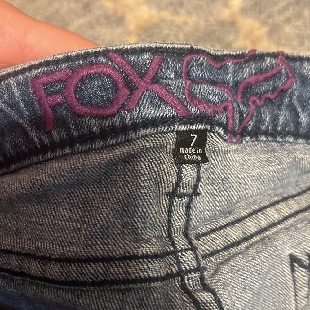 Jean shorts fox y2k - Picture 5 of 5